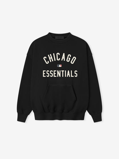 Essentials White Sox Sport Crewneck Vintage Black
