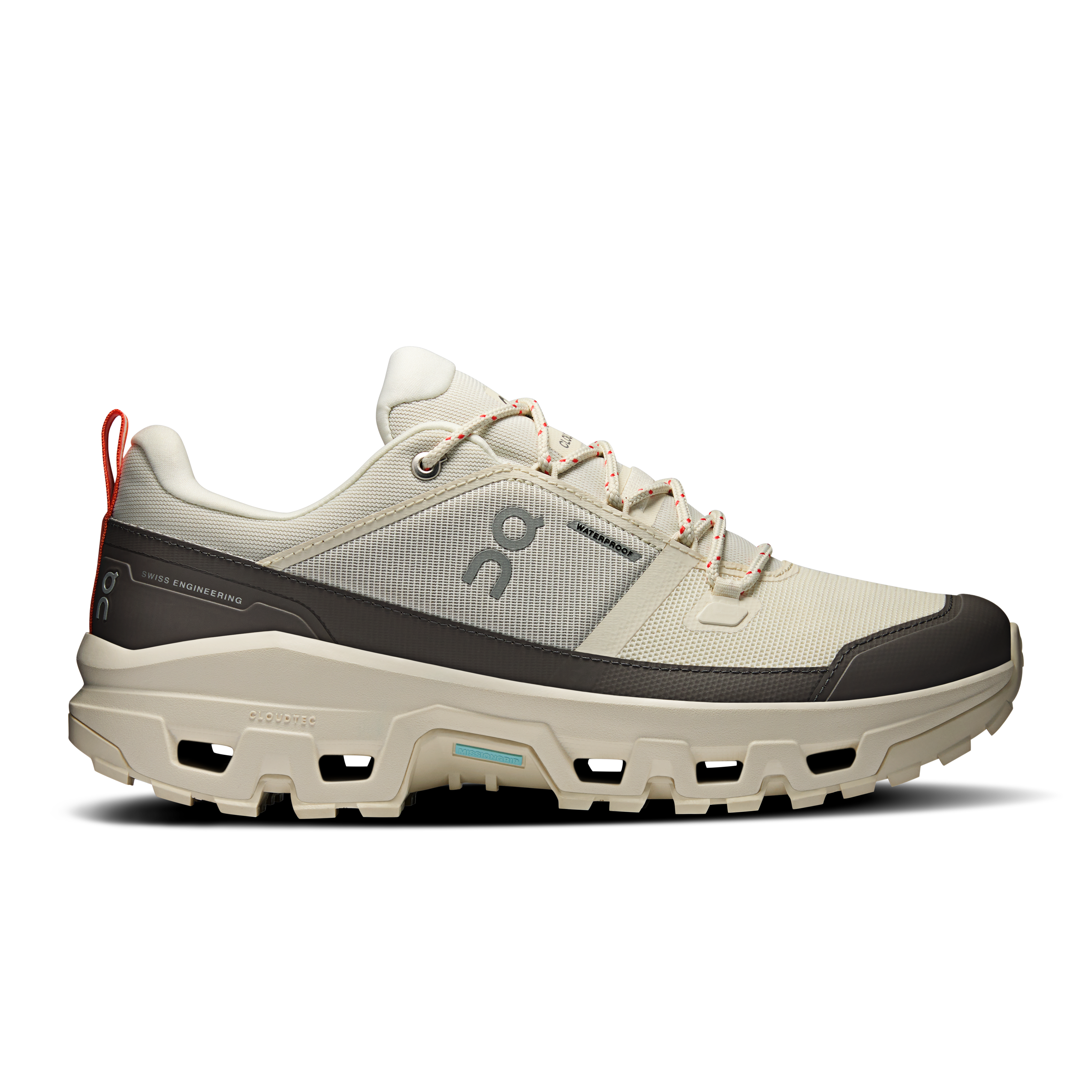 On Cloudrock Low Waterproof Ivory