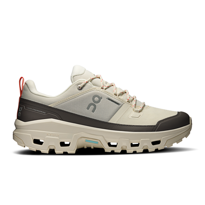 On Running Cloudrock Low Waterproof Ivory