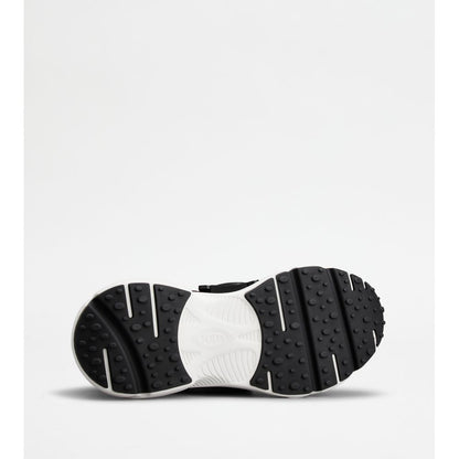 Tods Kate Sneakers In Lurex Mix Technical Fabric White Womens