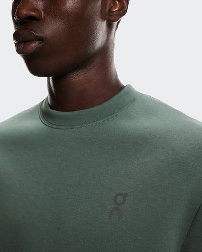 On Focus Tech Crew Olive