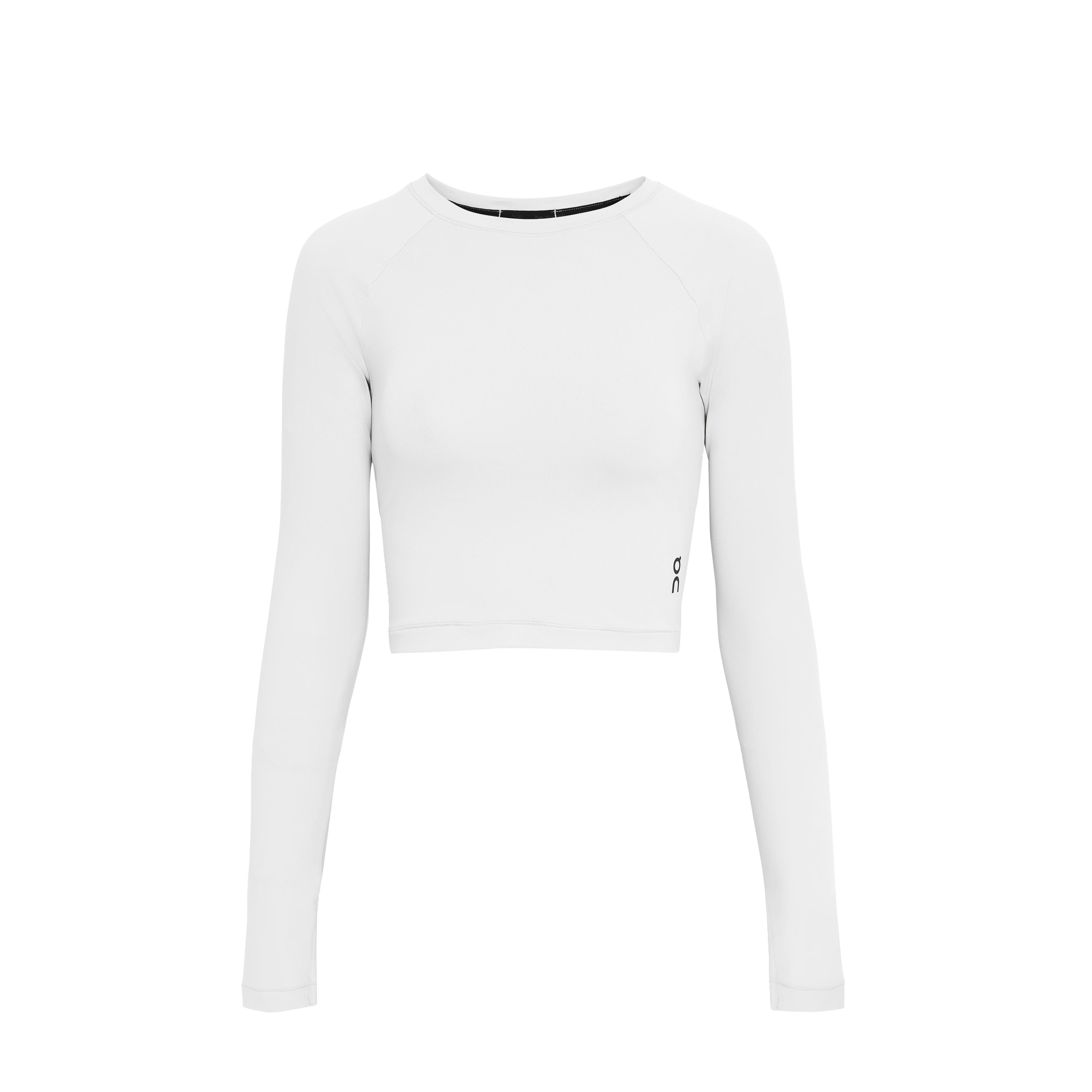 On Studio Long-T Crop White (Women's)