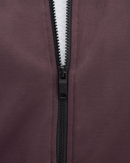 On Courtside Full-Zip Mulberry