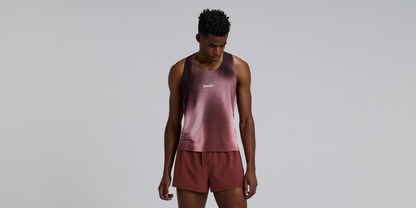 Bandit Mens Specter Shorty Race Singlet Flow State Mahogany Multi