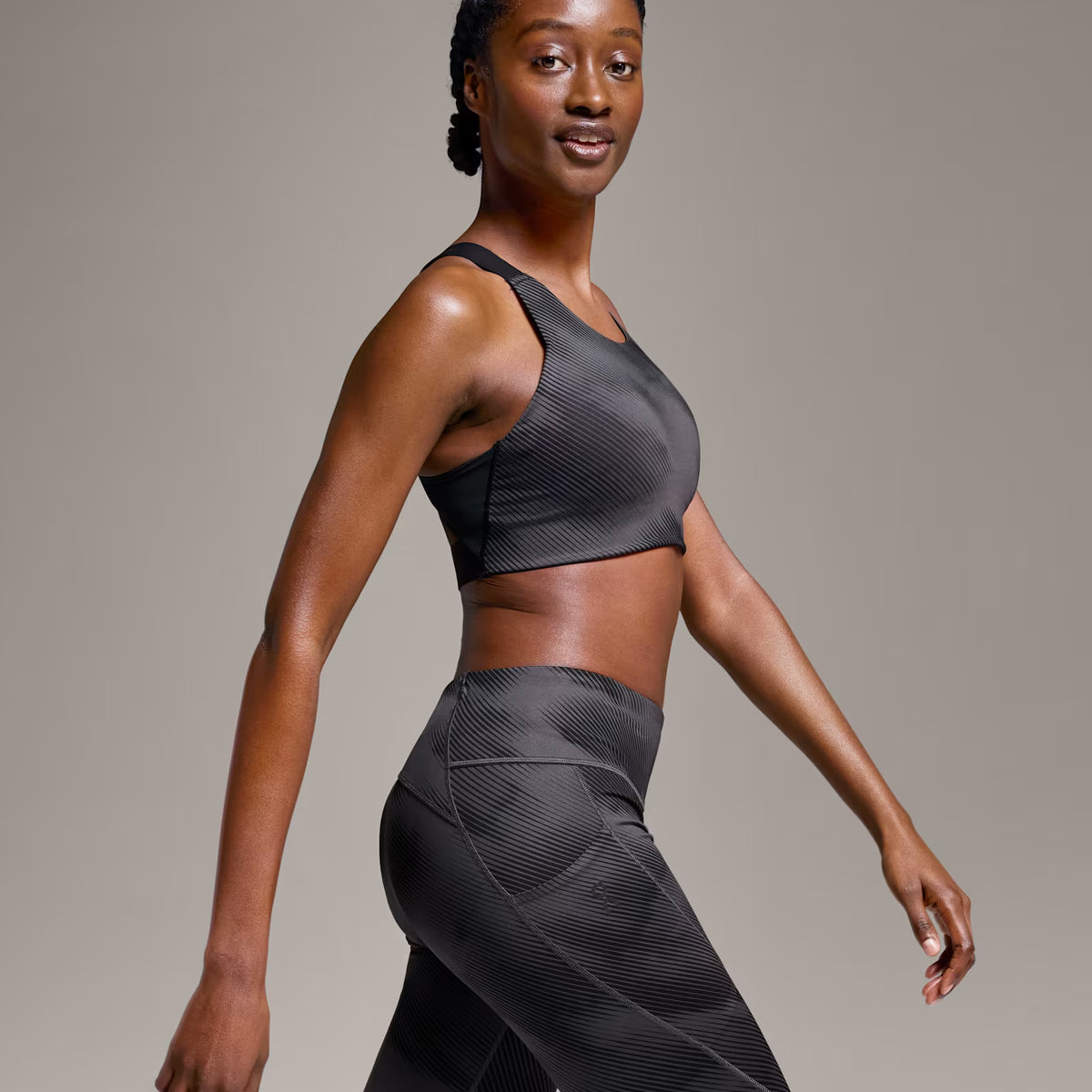 On Performance Graphic Bra Black (Women'S)