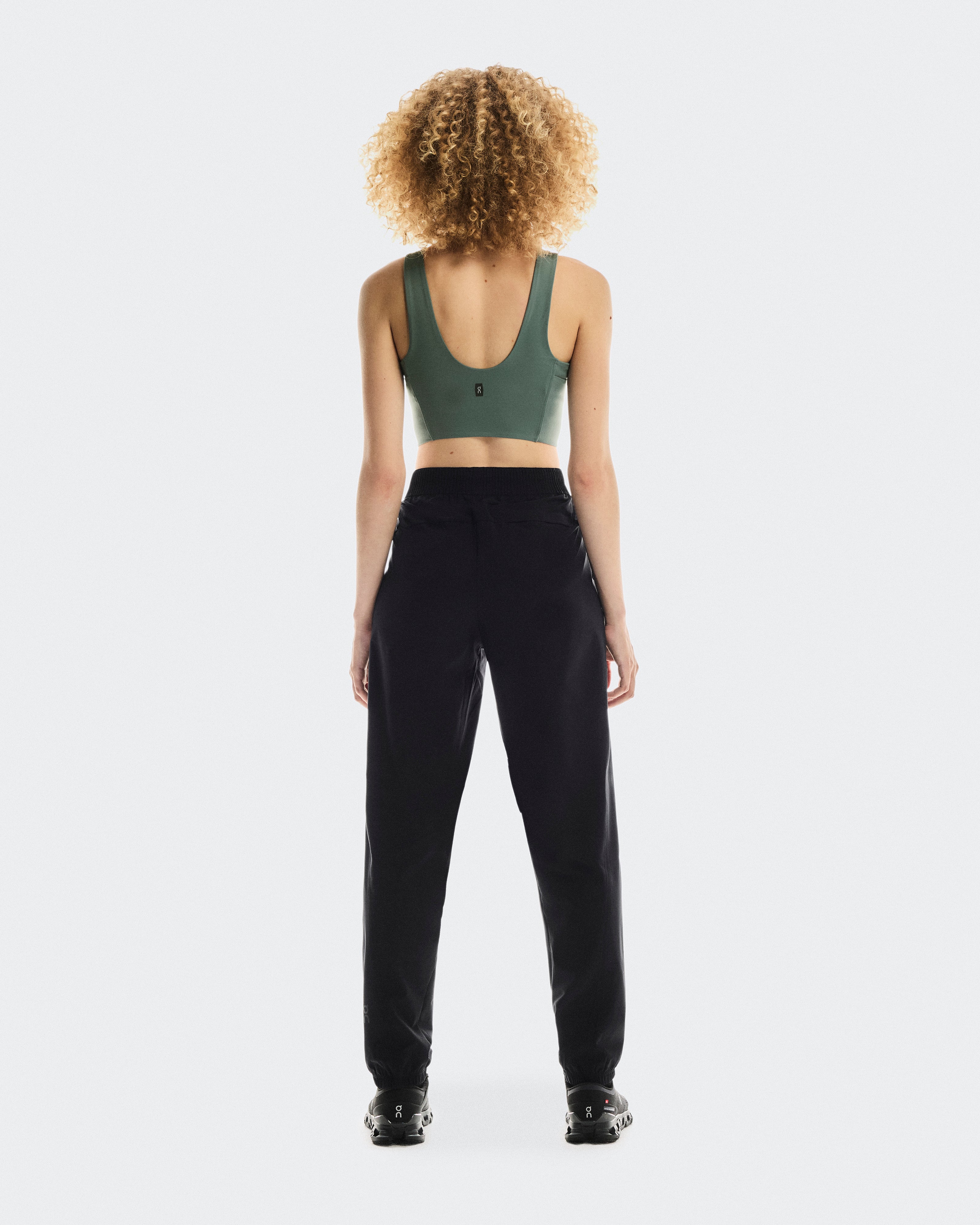 On Core 2-In-1 Crop Olive (Women'S)