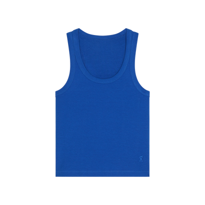 On All-Day Ribbed Tank Indigo (Women'S)