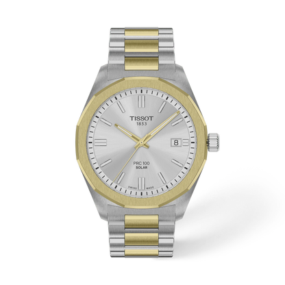 Seiko Tissot Prc 100 Solar 39Mm T1514222203100