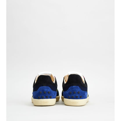 Tods Tabs Sneakers In Suede And Technical Fabric Multicolor Womens
