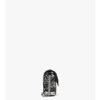 MCM Himmel Sequin Shoulder Bag