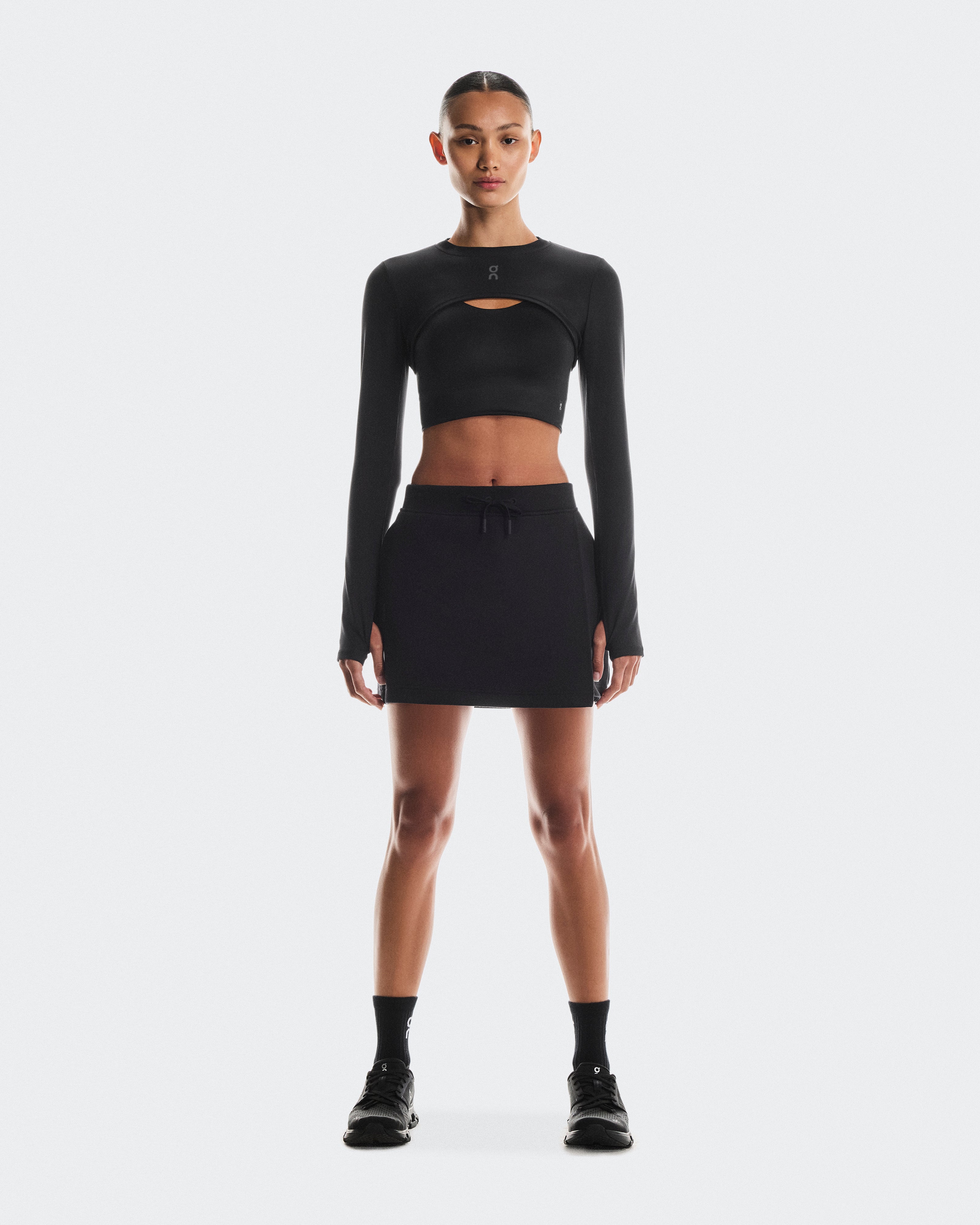 On Focus Tech Skirt Black (Women's)