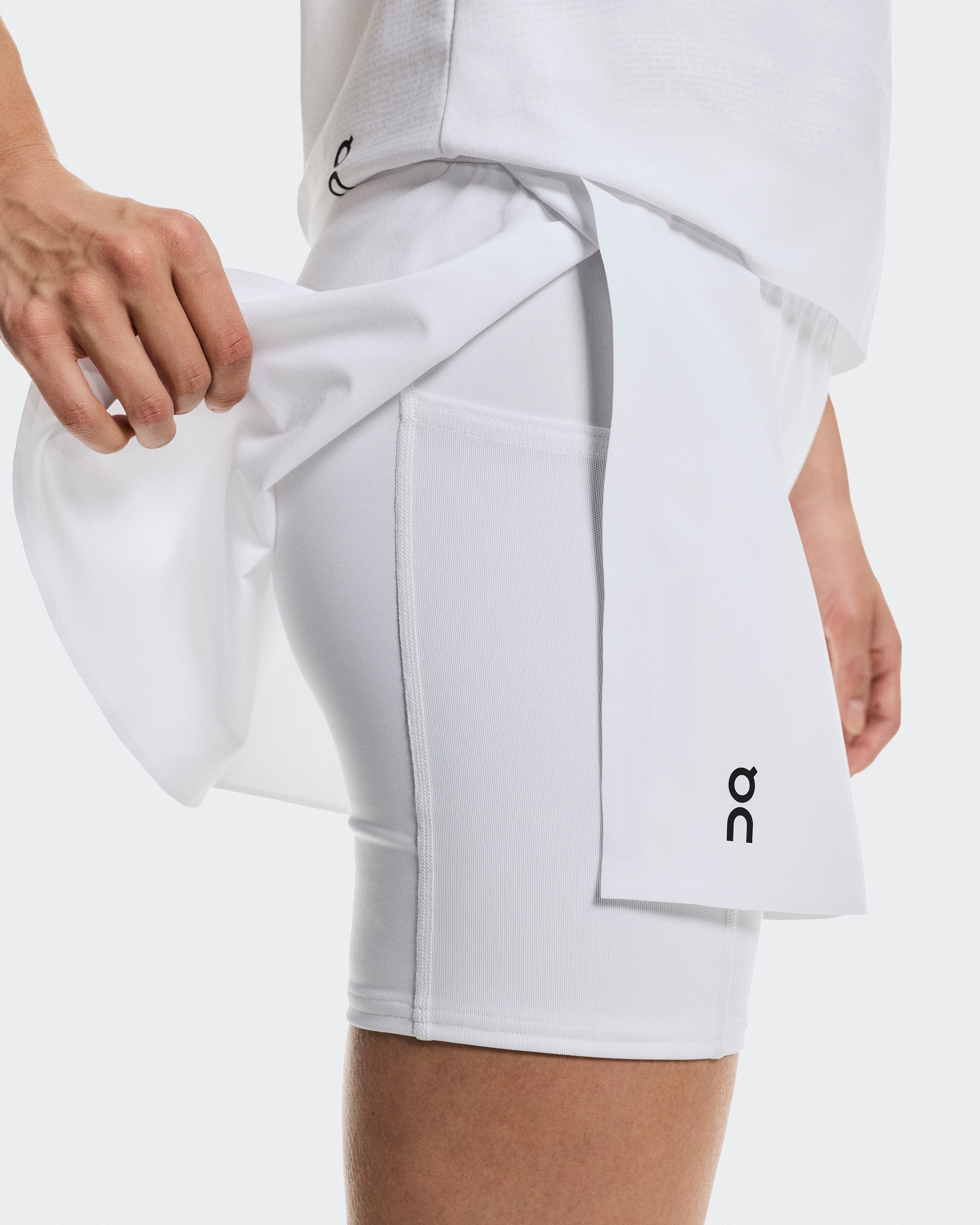 On Court Skirt Split White (Women'S)