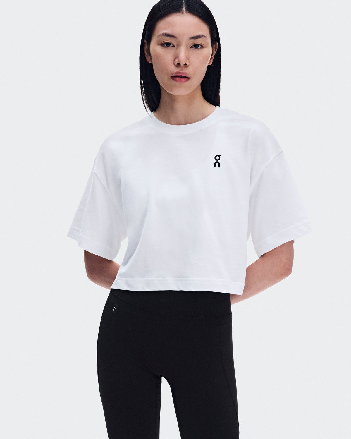 On Club Boxy-T Glow White (Women'S)