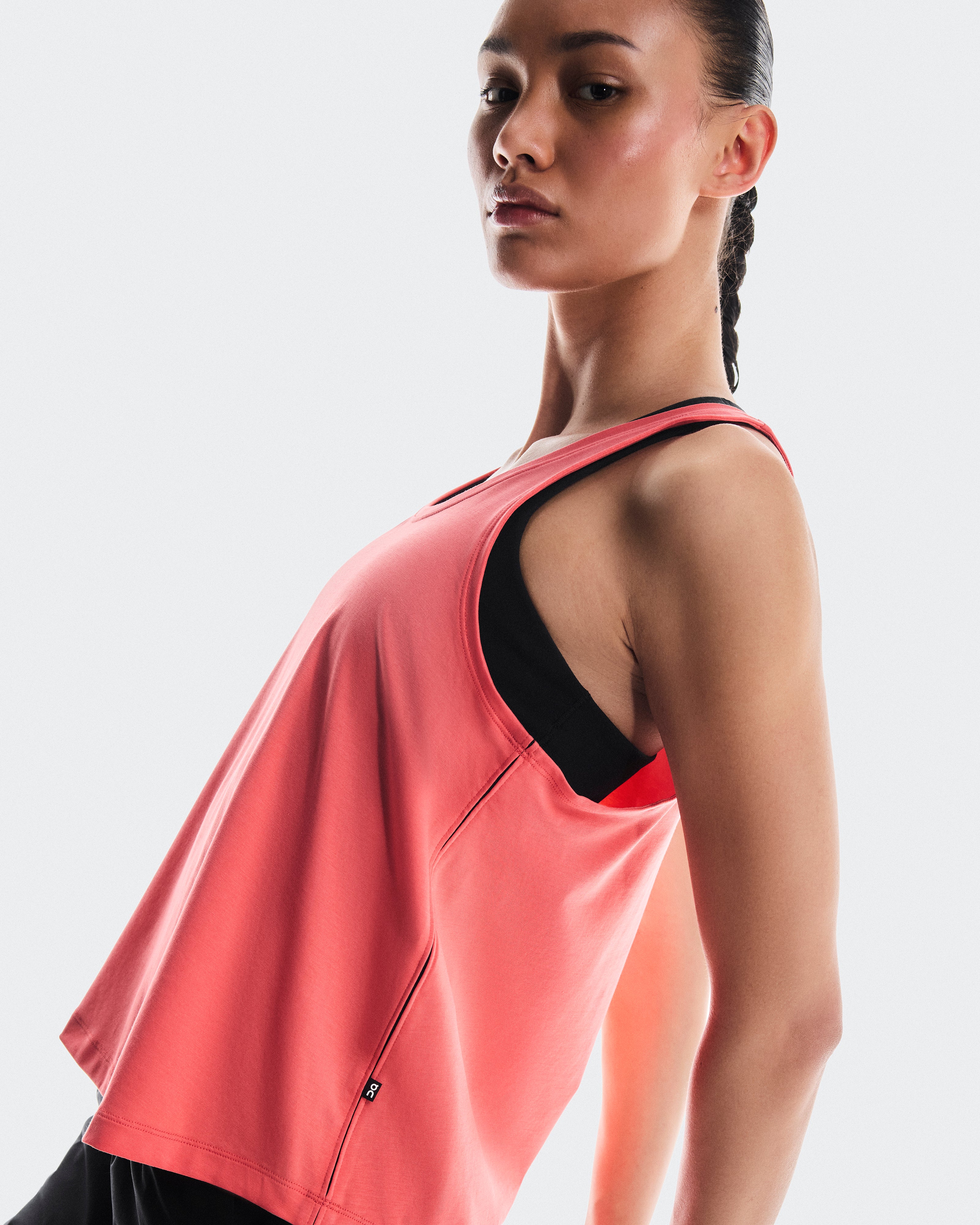 On Focus Tank Coral (Women'S)