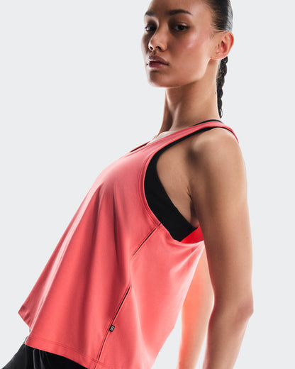 On Focus Tank Coral (Women'S)