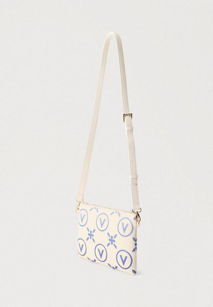 Valentino Bags Samba Re Print - Cross Body Bag - Ecru/Bluette