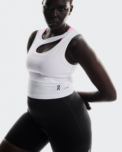 On Studio Cut-Out Crop White (Women'S)
