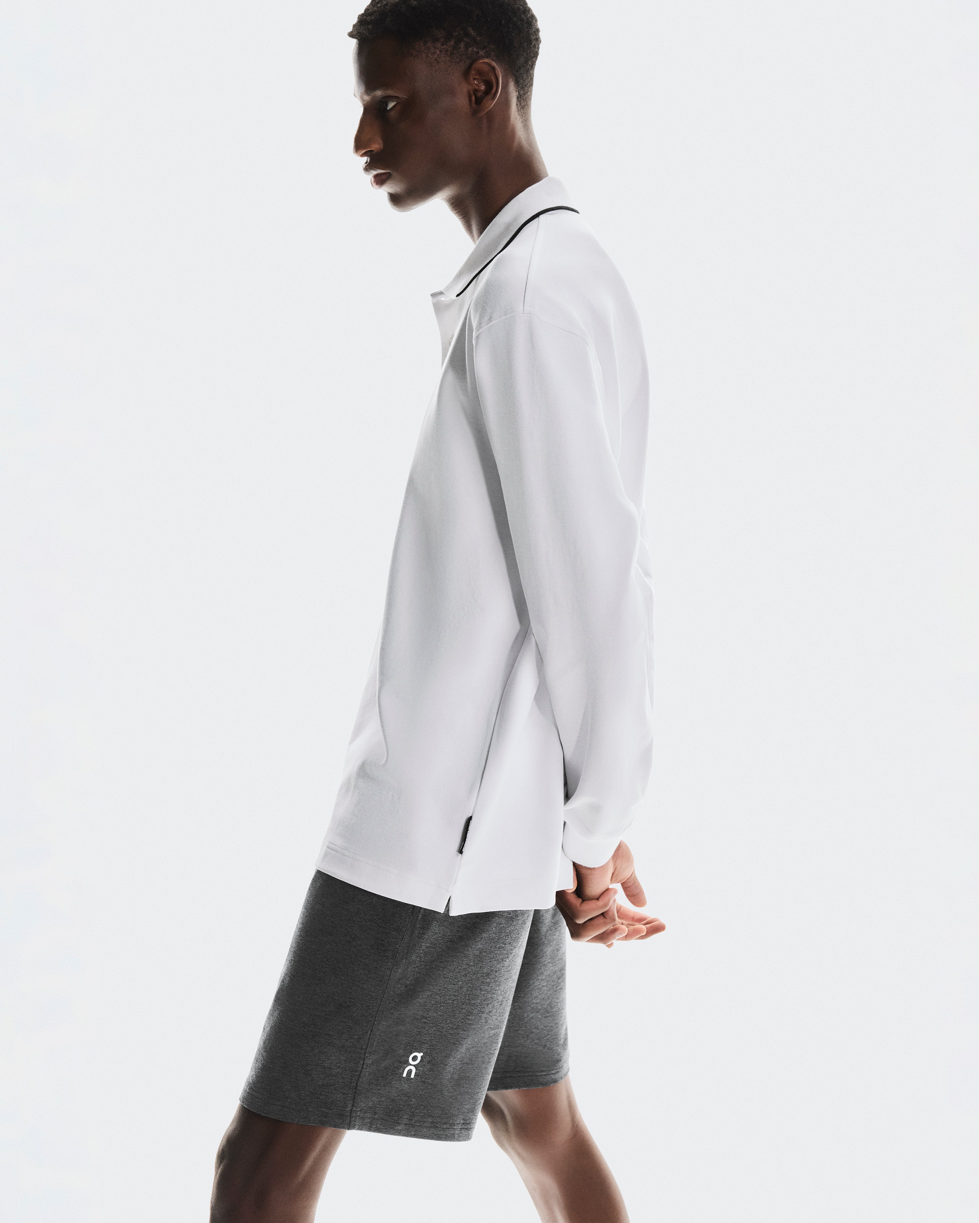 On Courtside Shorts Slate