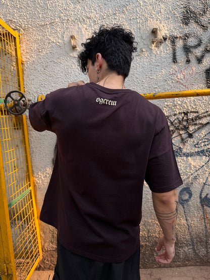 MOCHA BROWN EAGLE T-SHIRT