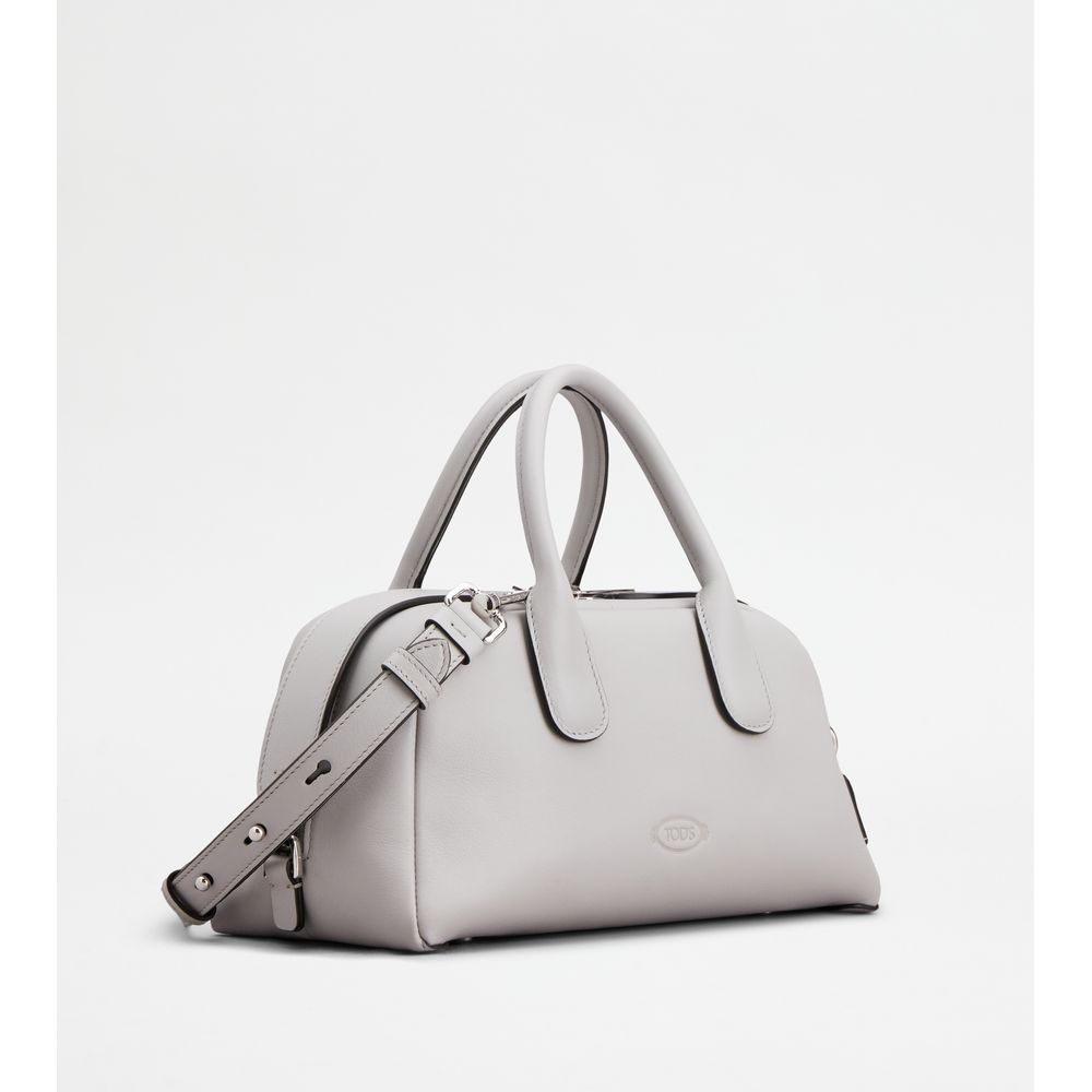 Tods Darsena In Leather Small Grey