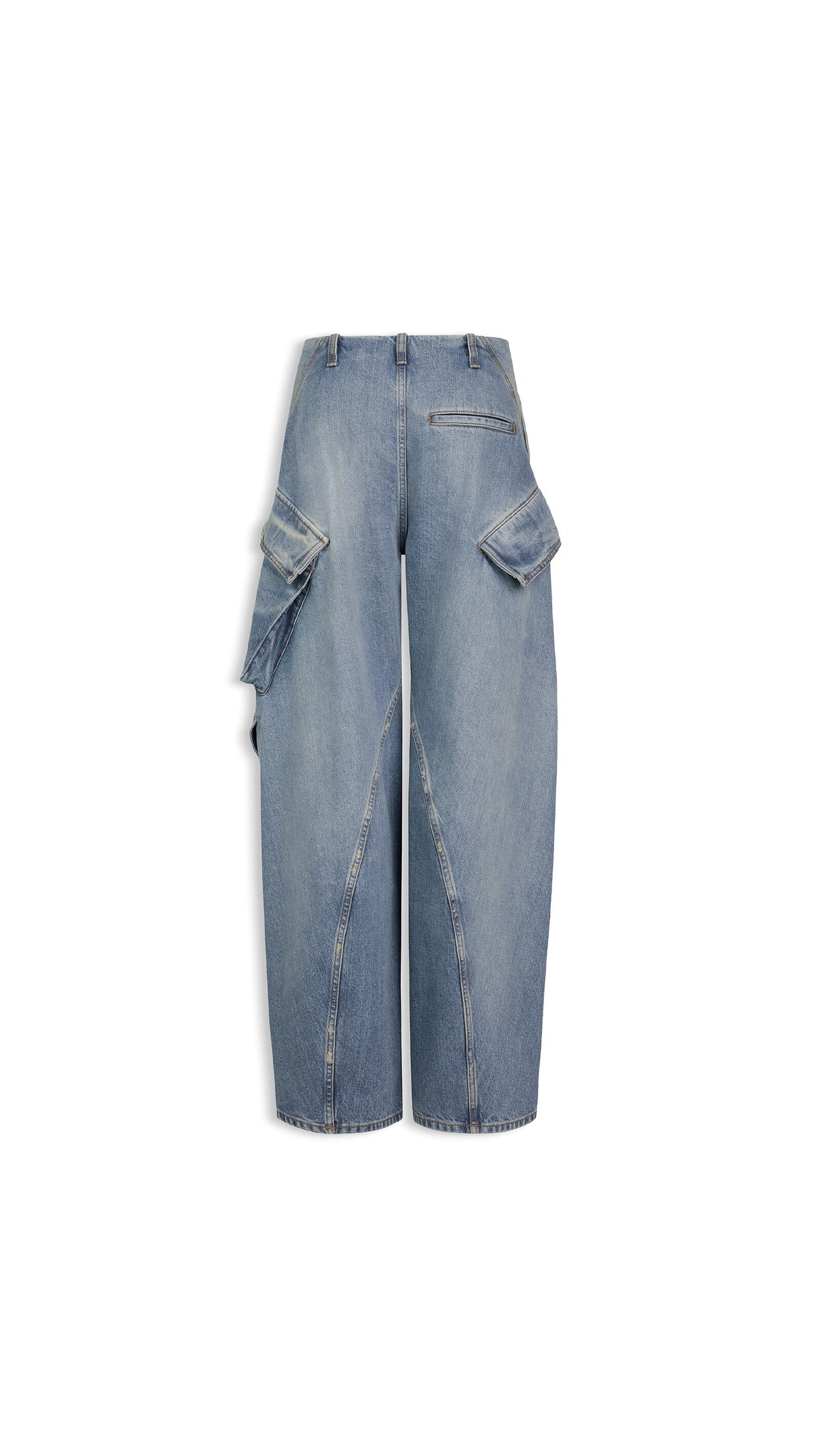 Alaïa Denim Cargo Pants