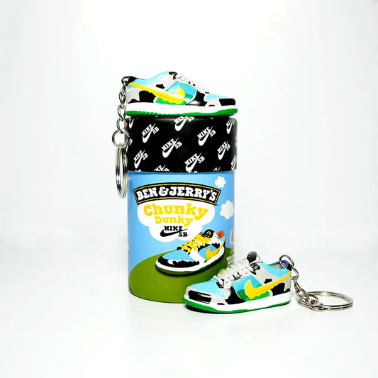 3D Sneaker Keychain With Box - Chunky Dunky Sb Dunk