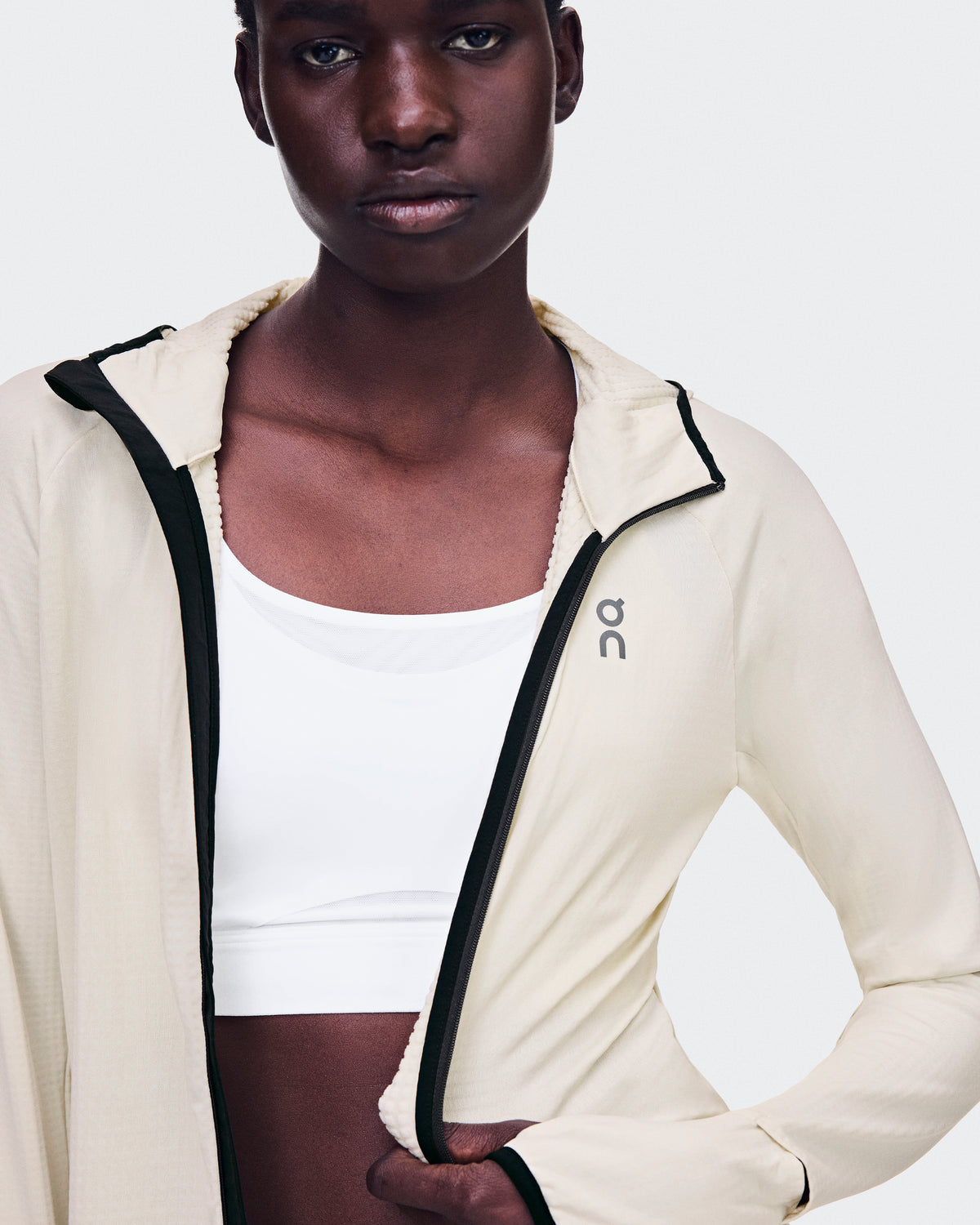 On Climate Zip Hoodie Hare (Women'S)