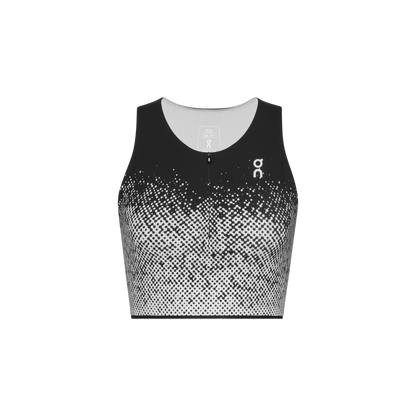 On Zero Crop White | Black (Women'S)