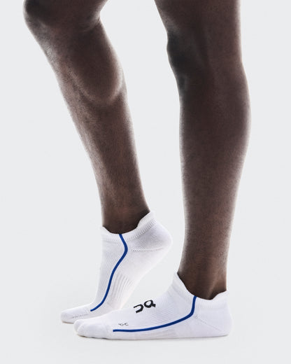 On Court Sock Low White | Indigo