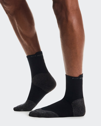 On Merino Sock Paf Black | Glacier