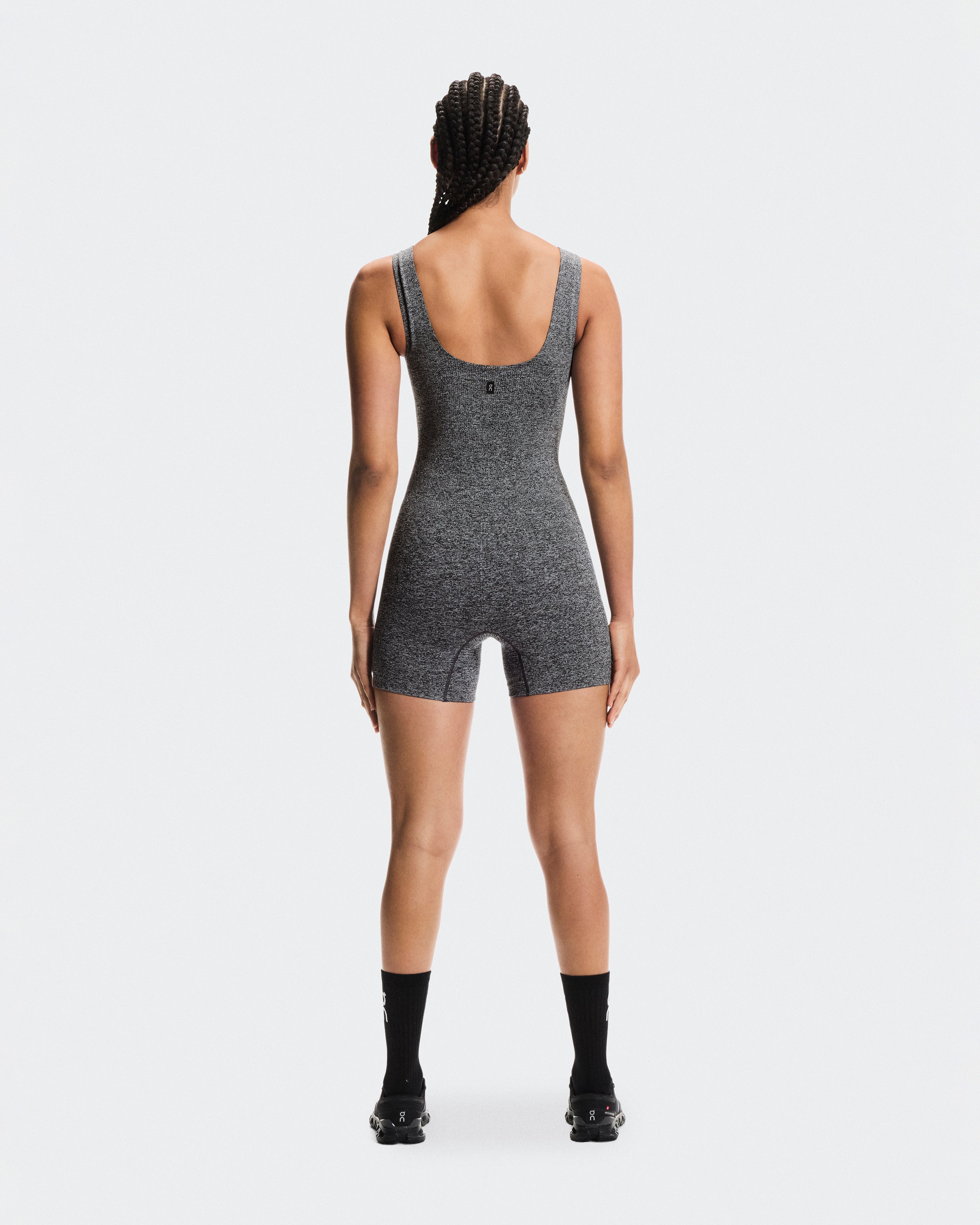On Studio Knit Bodysuit Graphite Heather (Women'S)