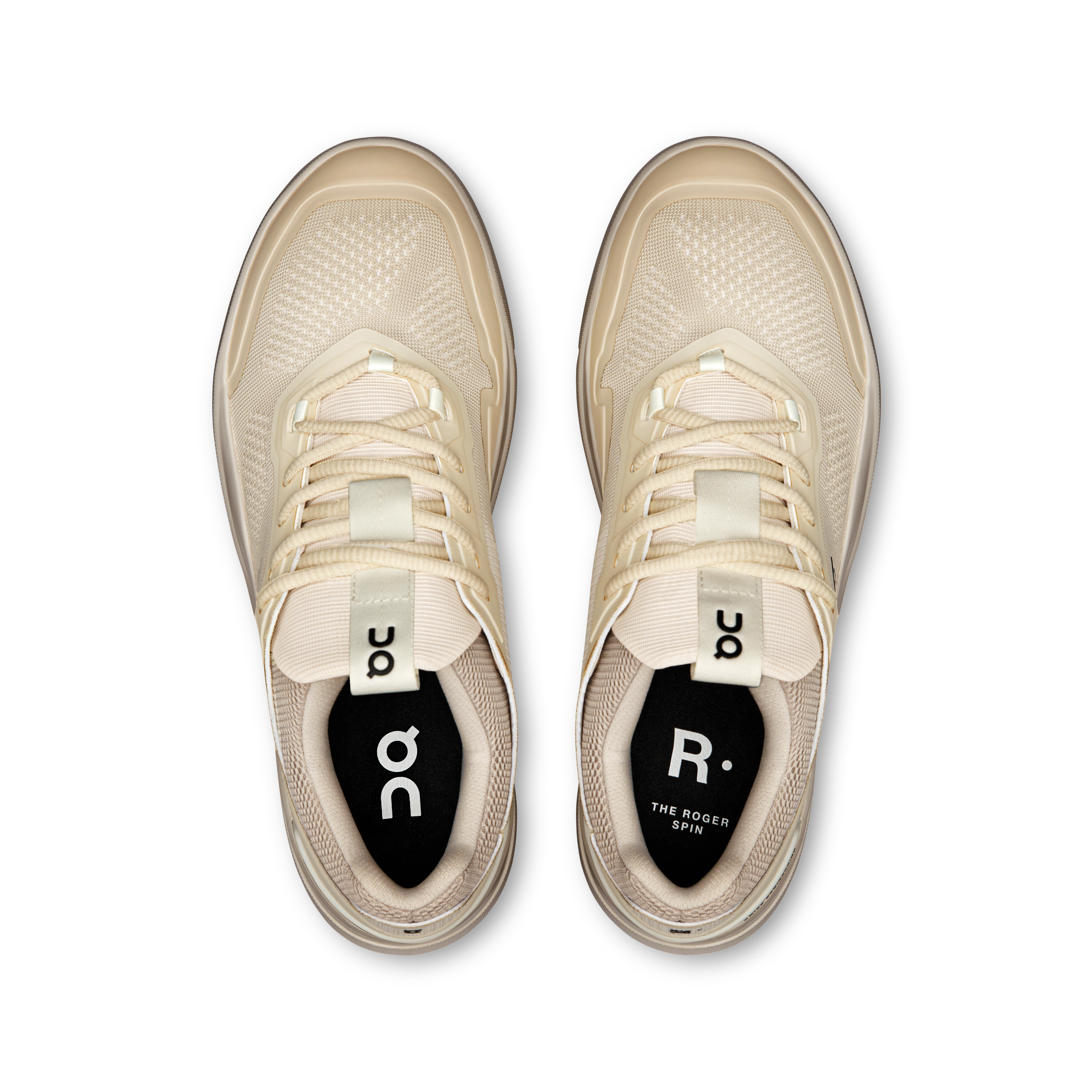 on running the roger spin sand ivory (women's)
