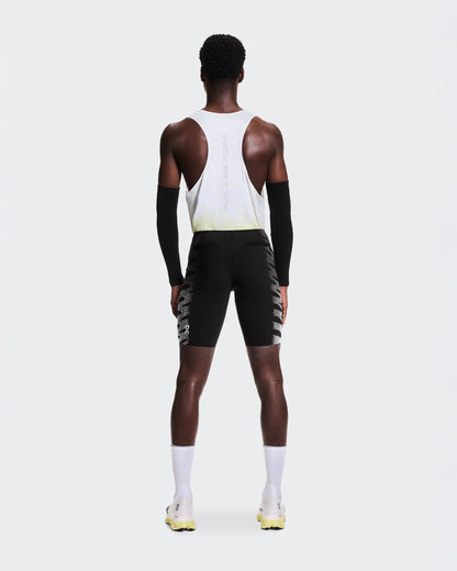 On Zero Half Tights Iron | White