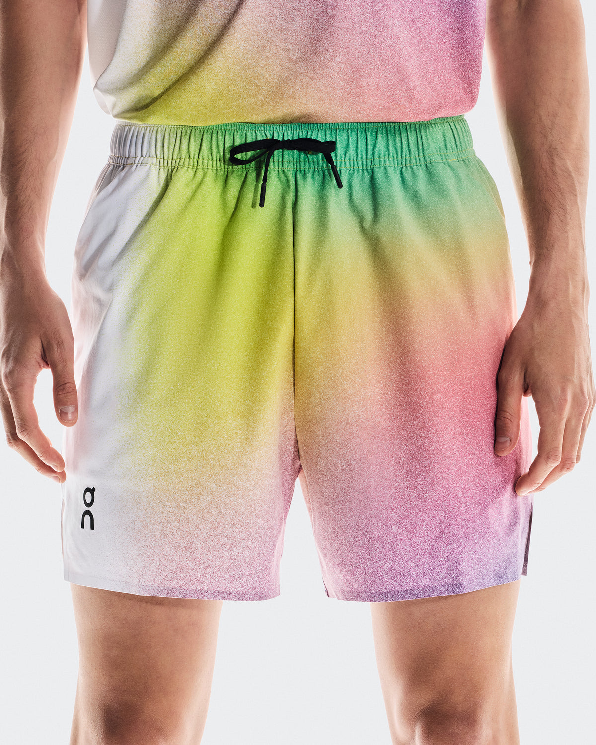 On Court Shorts White | Indigo