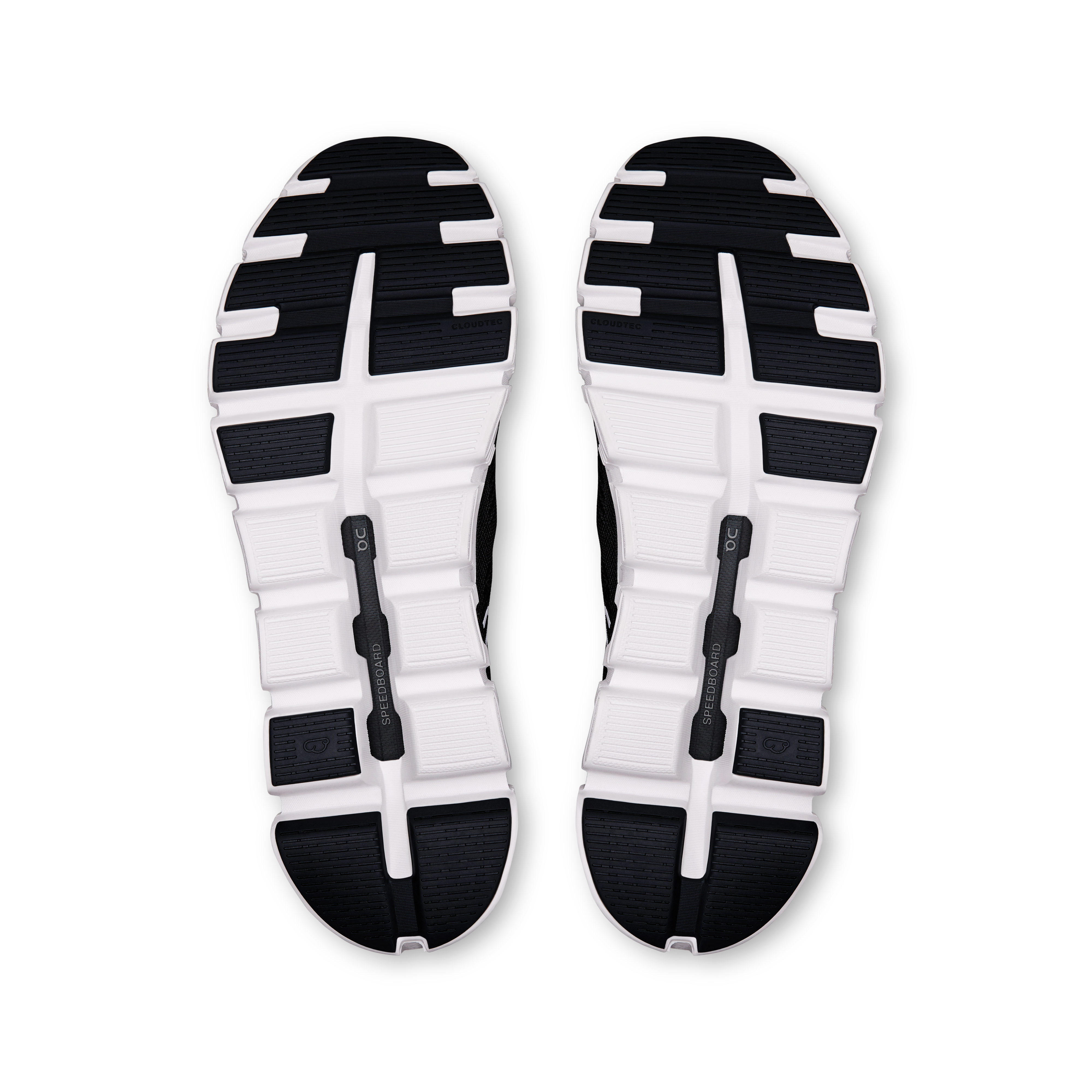 On Cloud 6 Coast Black White