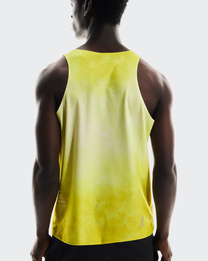 On Pace Tank Lime