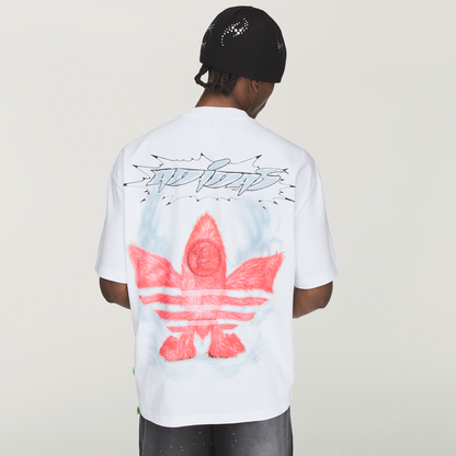 Hellstar X Adidas Graphic T-Shirt (White)