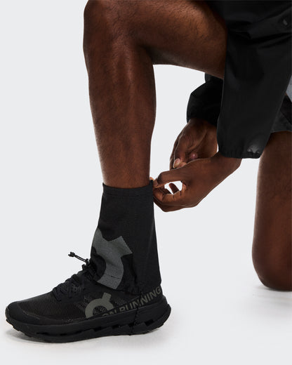 On Trail Shoe Gaiter Black