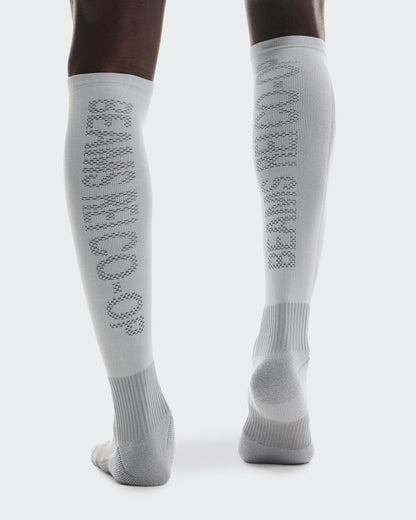 On Trail Sock Beams Rei White | Glacier