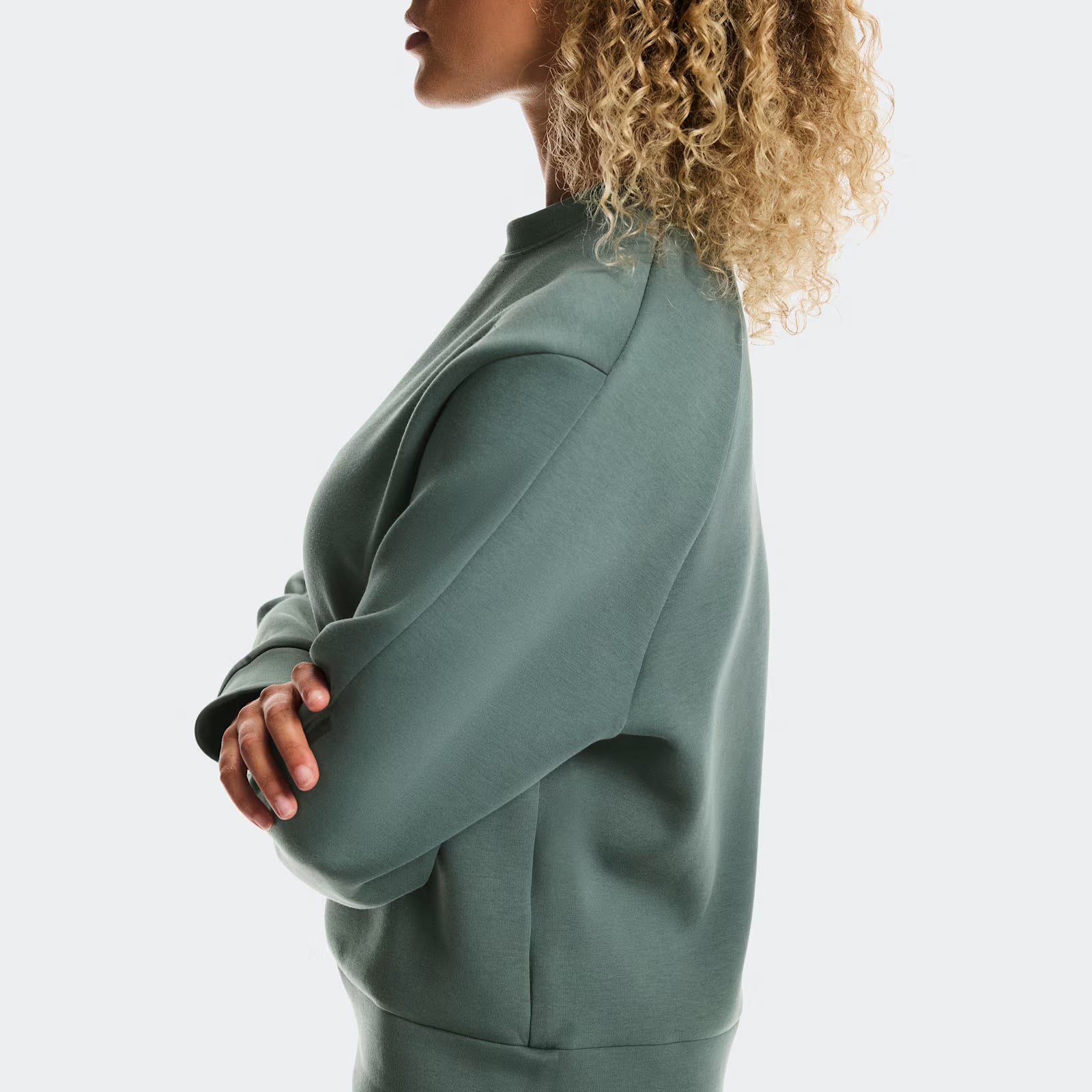 On Focus Tech Crew Olive (Women'S)