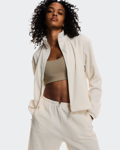 On Track Jacket Cream (Women'S)