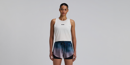 Bandit Womens Geomesh Race Singlet Cream