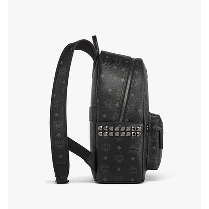 MCM Small-Medium Stark Side Studs Backpack in Visetos