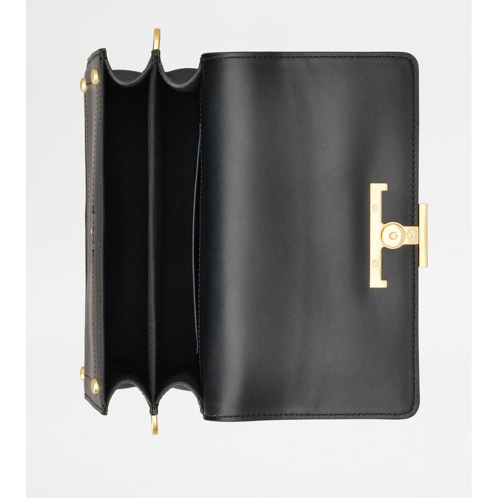 Tods Shoulder Bag Mini Black