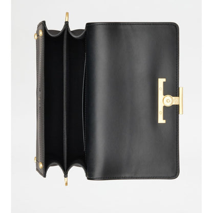 Tods Shoulder Bag Mini Black