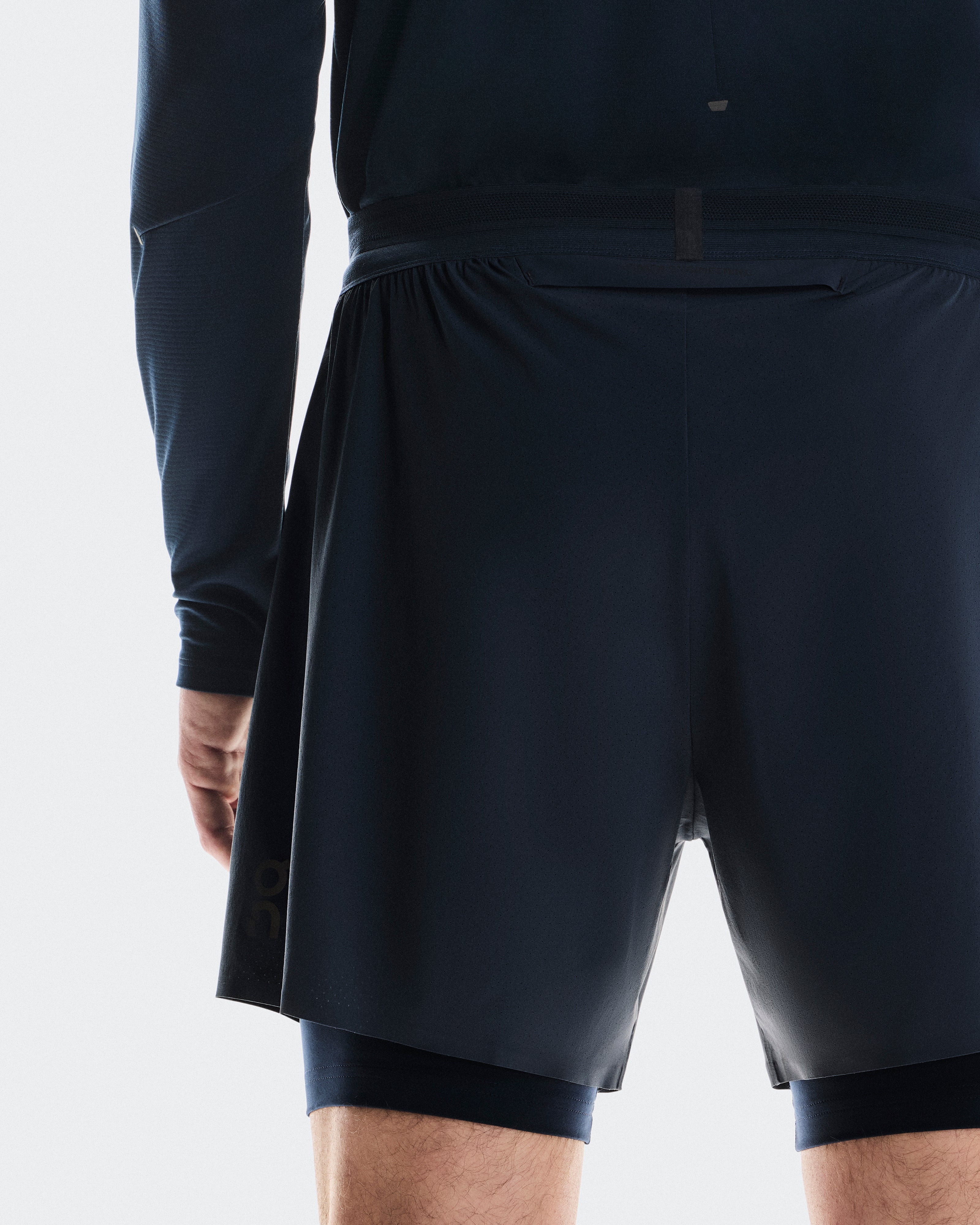 On 5" Performance 2/1 Shorts Navy | Navy