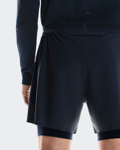 On 5" Performance 2/1 Shorts Navy | Navy