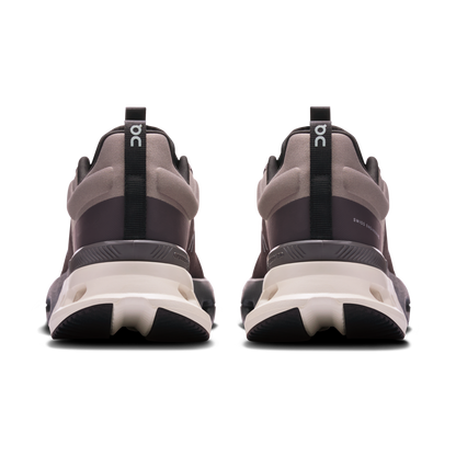 on running cloudnova x pebble black (women's)