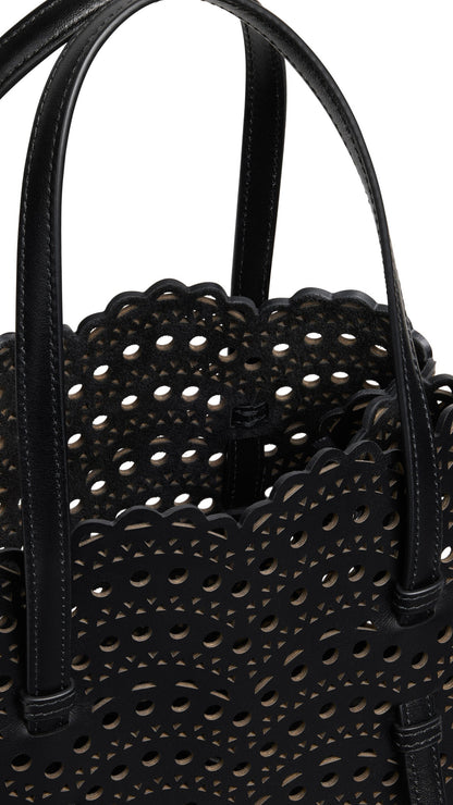 Alaïa Mina 25 Bag In Perforated Vienne Calfskin