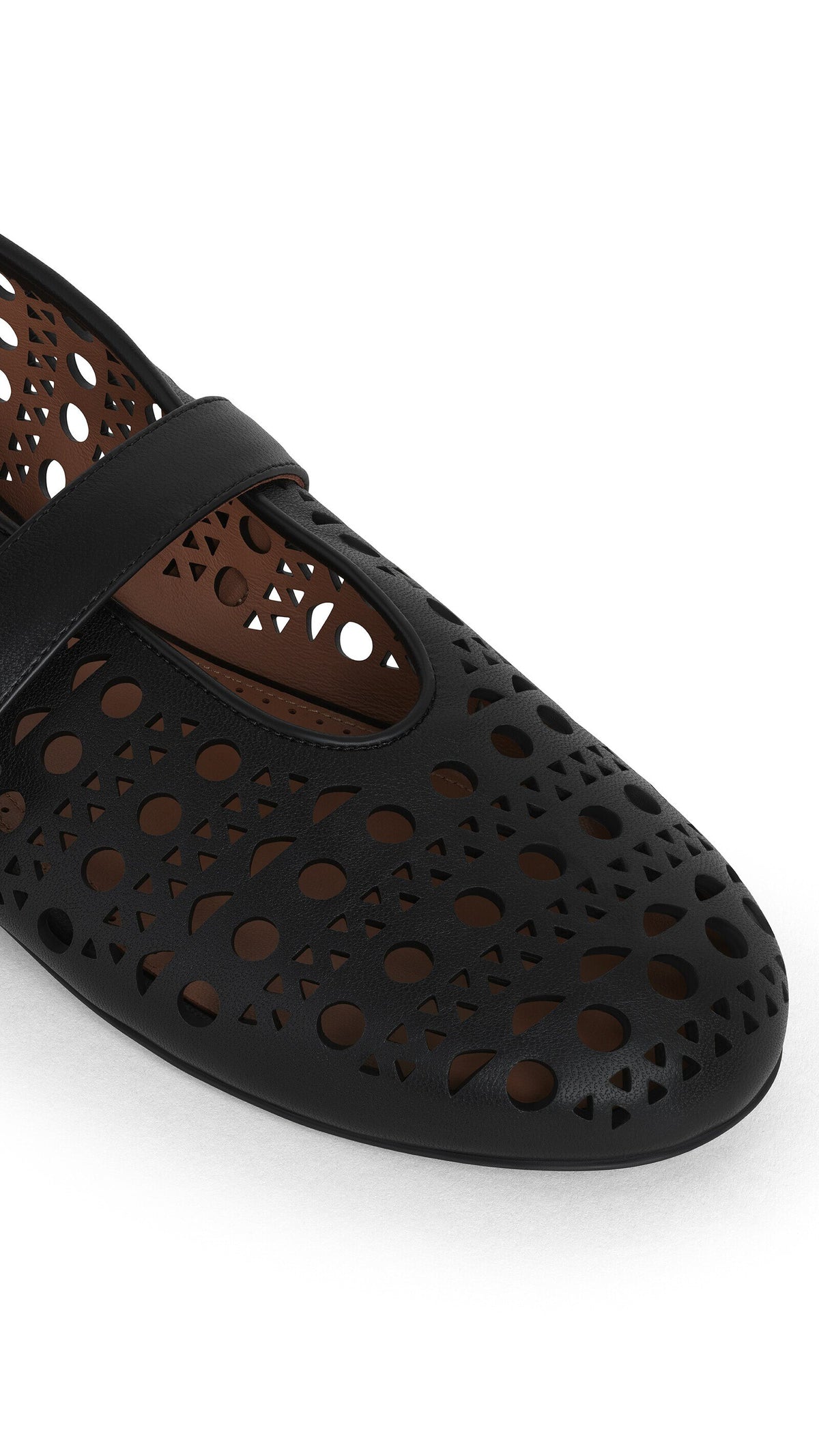 Alaïa Ballet Flats In Vienne Lambskin